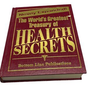 The World's Greatest Treasury of Health Secrets Book hardcover Boardroom READ